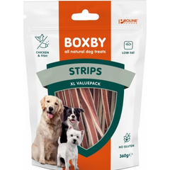 BOXBY STRIPS FOR DOGS 360G - STRĒMELĪTES KUCĒNIEM UN PIEAUGUŠIEM (VISTA UN ZIVIS)