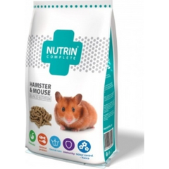 NUTRIN  Complete - Hamster & mouse 400gr - PILNVĒRTĪGA EKSTRUDĒTA BARĪBA KĀMJIEM UN PELĒM