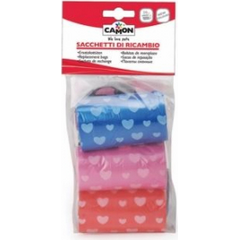 Maisiņi izkārnījumu savākšanai 6 ruļļī