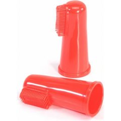 Uzpirkstenis zobu tīrīšanai mājdzīvniekiem 2 gb