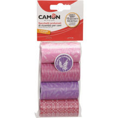 Maisiņi izkārnījumu savākšanai ar lavandu aromātu