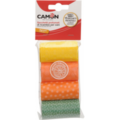 Maisiņi izkārnījumu savākšanai  ar citrusaugļu aromātu