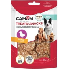 Pīles gaļas un rīsu monētas 80g - Gardums suņiem