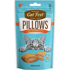 CatFest Pillows with Shrimp Creme 30g - Spilventiņi ar garneļu gaļas pildijumu