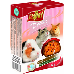 Vitapol COMPLEMENTARY DROPS 75g - Lisatoit porganditega närilistele