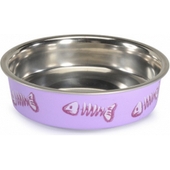 Bļoda BELLA nerūsējošā tērauda ar gumiju 14cm/450ml