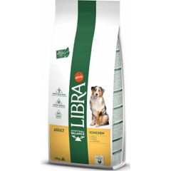 LIBRA DOG ADULT CHICKEN 14KG - VISU ŠĶIRŅU SUŅIEM (VISTA)