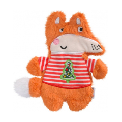 Rotaļlieta suņiem - Ziemassvētku plīša lapsa  20cm