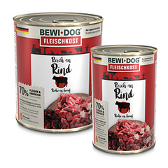 Bewi Dog rich in Beef 800gr - Bagāts ar liellopu gaļu