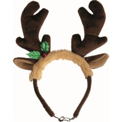 Ziemassvētku aksesuārs suņiem - ziem.brieža ragi ML