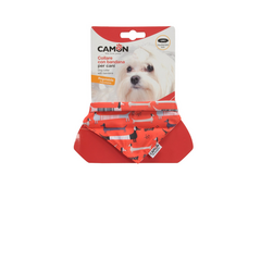 Kaklasiksna suņiem ar sarkanu bandānu 20x350/500mm M