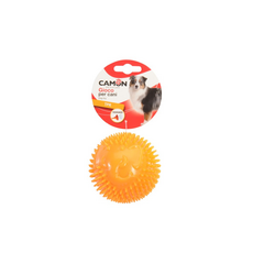 Rotaļlieta suņiem - gumijas bumba ar ezīšiem 90mm