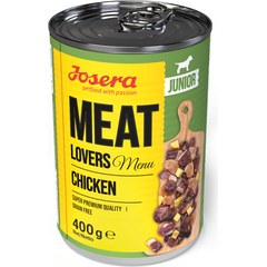 Josera Petfood Konservi JOSERA suņiem Meat Lovers Junior Menu Chicken 400 g