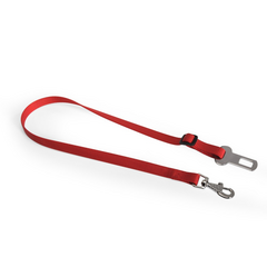 Car Safety Leash 25mm - automašīnas drošības josta, platums 25mm SARKANS
