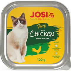 Josera Petfood Konservi JOSERA JosiCat Vistas gaļas pastēte 100 g Alu