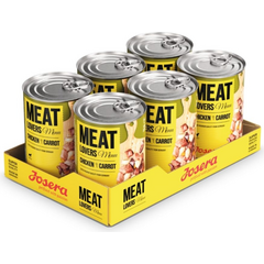 Josera Petfood Konservi JOSERA suņiem Meat Lovers Menu Chicken with Carrot 800 g