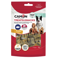 Mencas ādas kubiņi 80gr - Gardums suņiem