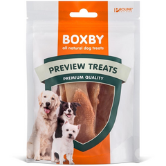 Boxby Preview Treats Duck 90gr - zobus attīrošas sloksnes ar pīles gaļu