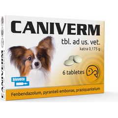 Bioveta Caniverm 0.175 g N6*
