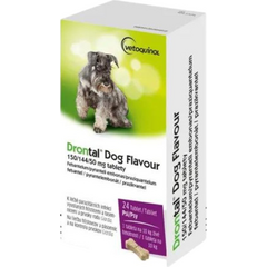 Vetoquinol Drontal Dog Flavour tbl. N24*