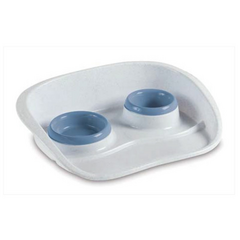 SET DINNER neslīdoša paplāte ar bļodām (nordik.zils/balts)