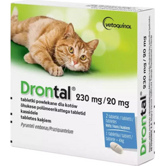 Vetoquinol Drontal kaķiem tbl. N2*
