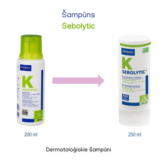 Virbac Sebolytic SS.G Šampūns 250 ml (Virbac)