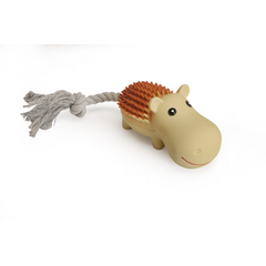 Rot. Suņiem Lateksa ar virvi un skaņu 26cm