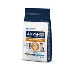 ADVANCE VETERINARY DIETS WEIGHT BALANCE MEDIUM/MAXI 12KG - KESKMISE JA SUURTE TÕUGU KOERTELE KAALU KONTROLLIKS