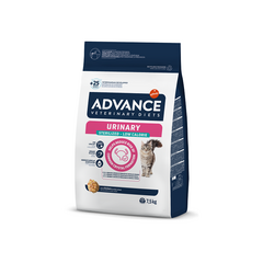 ADVANCE VETERINARY DIETS CAT URINARY LOW CALORIES 7.5KG - KASSIDELE KUSETEEDE TERVISE TOETUSEKS JA KAALU KONTROLLIKS
