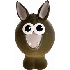 Barry King rotaļlieta suņiem, ēzelis, lateksa, ar skaņu, 13 cm