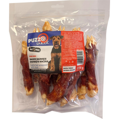 HAU&MIAU koera maius, lambajalad hani ümbrisega 250g - täiendav toit täiskasvanud koertele, lambajalg hani lihasse mähitud