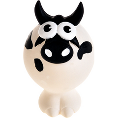 Barry King rotaļlieta suņiem, govs, lateksa, ar skaņu, 11,5 cm