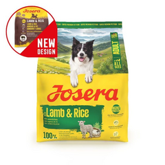Josera Petfood Josera SP suņiem A/S Adult with Lamb&Rice 900 g