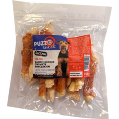 HAU&MIAU koera maius, lambajalad kana sees 250g - täiendav toit täiskasvanud koertele, lambajalg kana sees