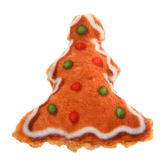 Barry King rotaļlieta kaķiem, Ziemassvētku eglīte ar pīkstuli, 6 x 6,5 cm