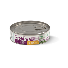 Fresh Farm CAT Prefera MPD Kitten chicken 85gr - kaķēniem (2-12 mēneši), grūsnām un barojošām kaķenēm, monoproteīna barība ar vistas gaļu