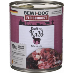 Bewi Dog rich in veal 800gr - Pieaugušiem suņiem ar teļa gaļu