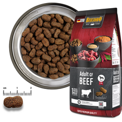 BELCANDO ADULT GF BEEF 12.5KG - BEZGRAUDU SAUSĀ BARĪBA AR LIELLOPU GAĻU