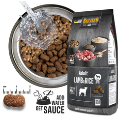 BELCANDO LAMB&RICE 12.5KG - Visu šķirņu suņiem (jērs un rīsi)