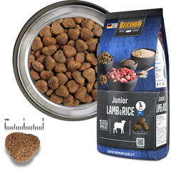 BELCANDO JUNIOR LAMB&RICE 12.5KG - Jauniem vidēja un liela auguma suņiem no 4 mēnešiem