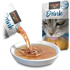 LEONARDO DRINK SALMON 40G - СУПЧИК ДЛЯ КОШЕК С ЛОСОСЕМ