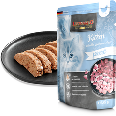 LEONARDO mitrā barība kaķēniem ar vistas gaļu 85 g