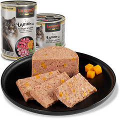 LEONARDO SUPERIOR LAMB WITH POULTRY&PUMPKIN 200G - KONSERVI KAĶIEM AR JĒRU, VISTAS GAĻU UN ĶIRBI
