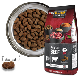 BELCANDO ADULT GF BEEF 12.5KG - BEZGRAUDU SAUSĀ BARĪBA AR LIELLOPU GAĻU