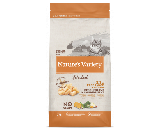 Nature's Variety Cat Selected Sterilized Free Range Chicken