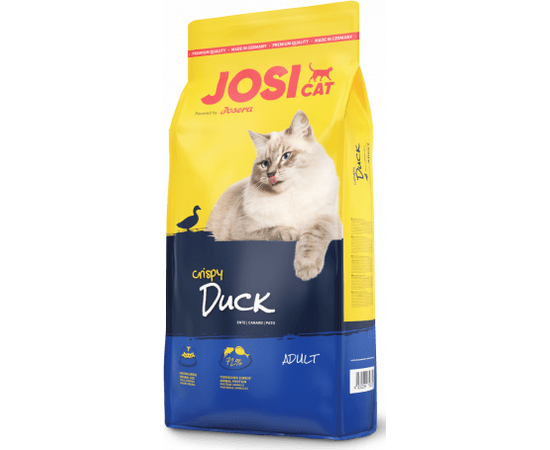 Josera Petfood Josera P kaķiem JosiCat Crispy Duck 18 kg
