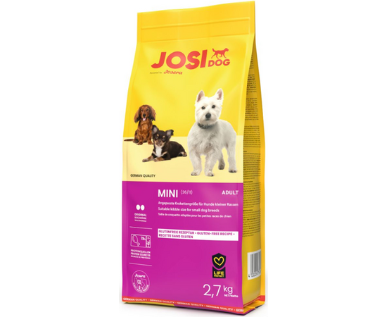 Josera Petfood Josera P suņiem JosiDog Mini 2.7 kg