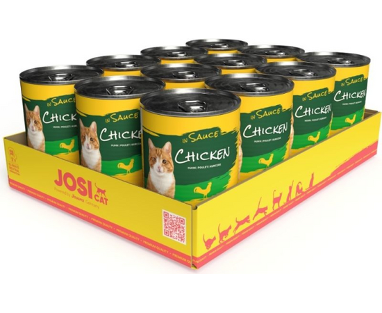 Josera Petfood Konservi JOSERA JosiCat Chicken in sauce 415 g