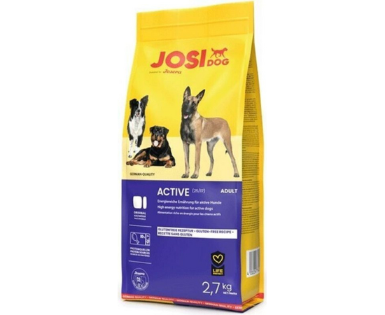 Josera Petfood Josera P suņiem JosiDog Active 2.7 kg